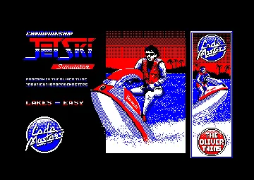 Championship Jet Ski Simulator (UK) (1989) screen shot title